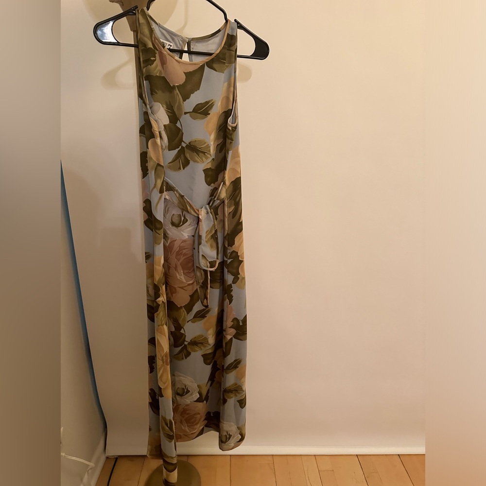 DW3 LONG FLORAL DRESS